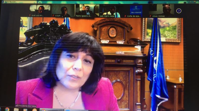 REUNIÓN CON PRESIDENTA I. CORTE DE APELACIONES DE TALCA thumbnail